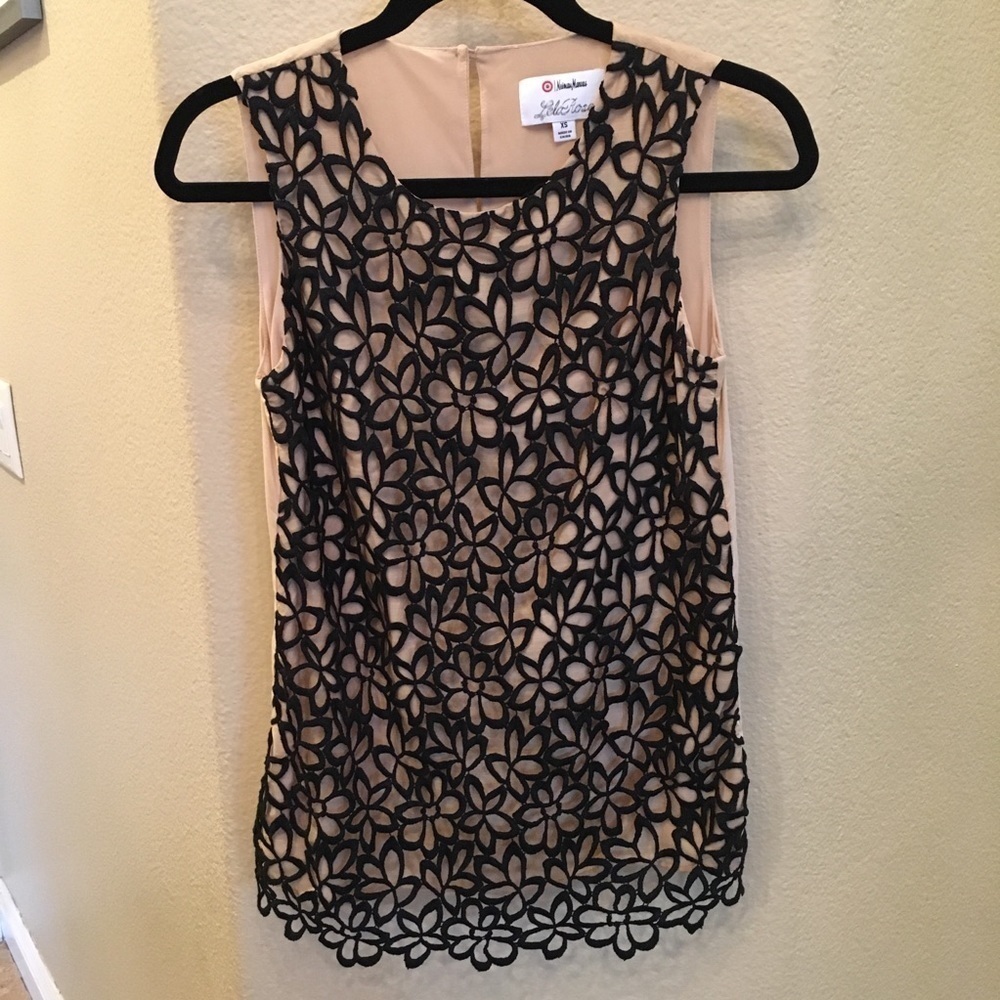 LELA ROSE For Target Crochet/Lace Top Size Xs